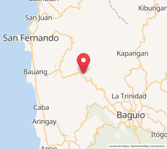 Map of Burgos, Ilocos