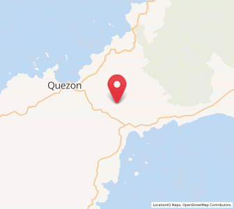Map of Burirao, Mimaropa