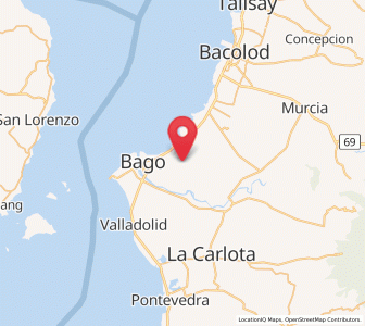 Map of Busay, Western Visayas