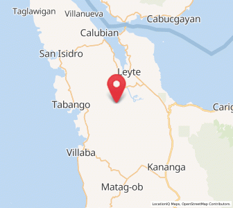 Map of Butazon, Eastern Visayas