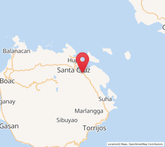 Map of Buyabod, Mimaropa