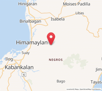 Map of Cabanbanan, Western Visayas