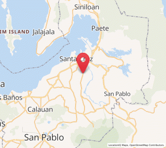 Map of Cabanbanan, Calabarzon