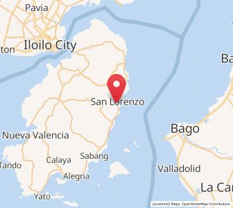 Map of Cabano, Western Visayas