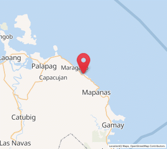 Map of Cabatuan, Eastern Visayas