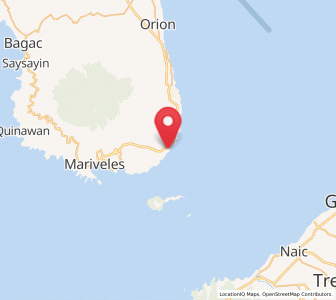 Map of Cabcaben, Central Luzon