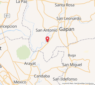 Map of Cabiao, Central Luzon