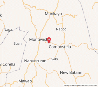 Map of Cabinuangan, Davao