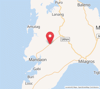 Map of Cabitan, Bicol