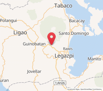 Map of Cabognon, Bicol