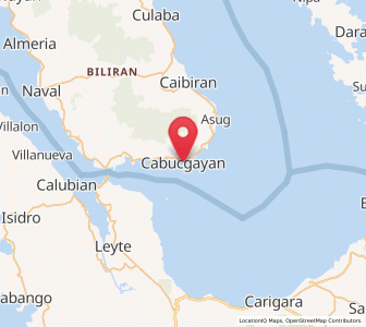 Map of Cabucgayan, Eastern Visayas