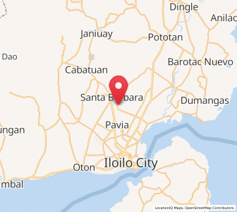 Map of Cabugao, Western Visayas