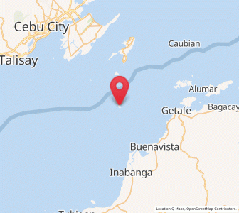 Map of Cabul-an, Central Visayas