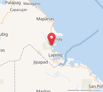 Map of Cagamotan, Eastern Visayas