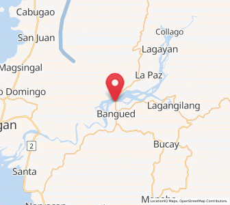 Map of Calaba, Cordillera