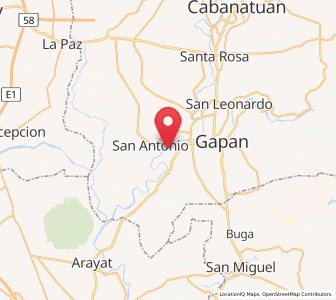 Map of Calaba, Central Luzon
