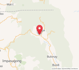 Map of Calabugao, Northern Mindanao