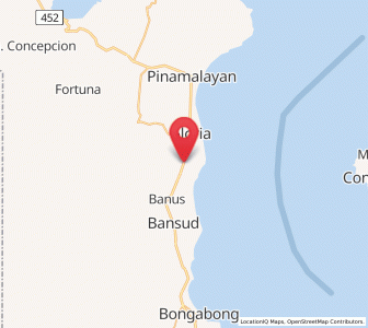 Map of Calamundingan, Mimaropa