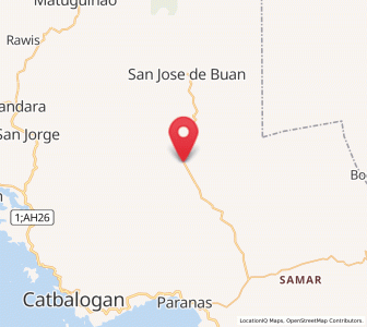 Map of Calape, Eastern Visayas