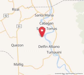 Map of Calinaoan Malasin, Cagayan Valley