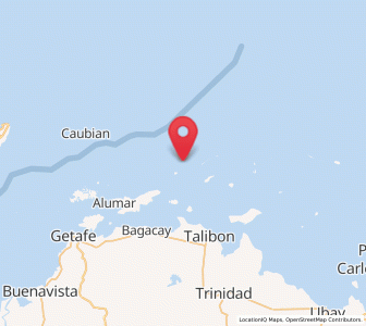 Map of Calituban, Central Visayas