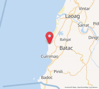 Map of Callaguip, Ilocos