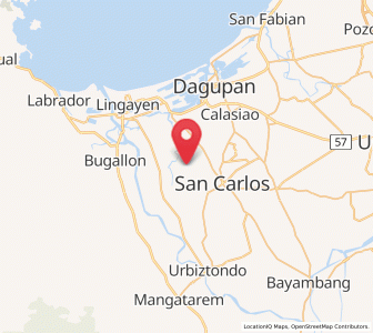 Map of Calomboyan, Ilocos