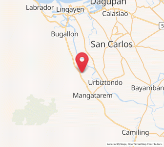 Map of Calsib, Ilocos