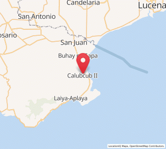 Map of Calubcub Dos, Calabarzon