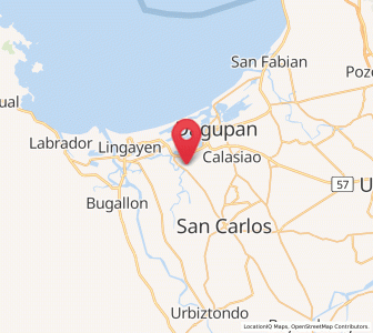 Map of Camaley, Ilocos