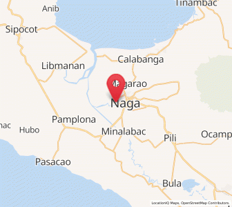 Map of Camaligan, Bicol