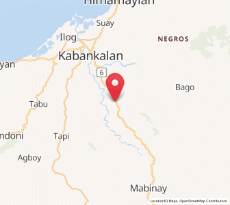 Map of Camingawan, Western Visayas