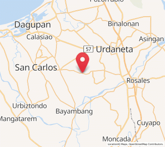 Map of Canan Norte, Ilocos