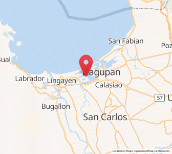 Map of Canaoalan, Ilocos
