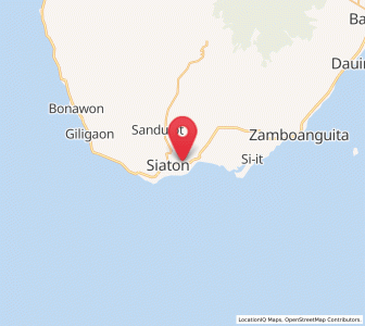 Map of Canauay, Central Visayas