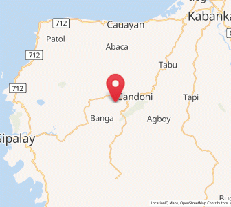 Map of Candoni, Western Visayas