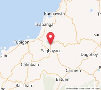 Map of Canmaya Diot, Central Visayas