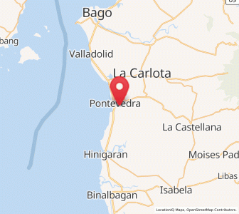 Map of Canroma, Western Visayas