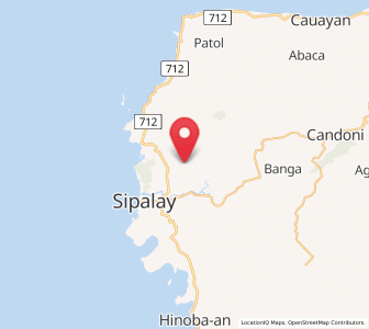 Map of Canturay, Western Visayas