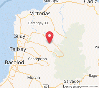 Map of Capitan Ramon, Western Visayas