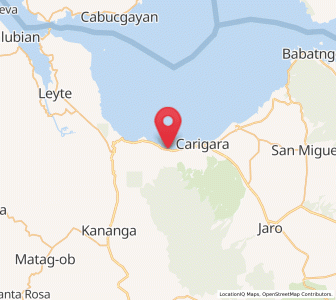 Map of Capoocan, Eastern Visayas