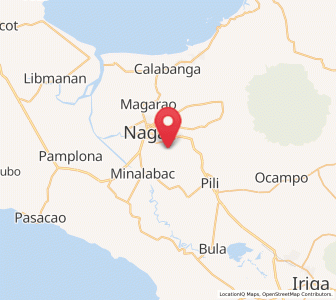 Map of Capucnasan, Bicol