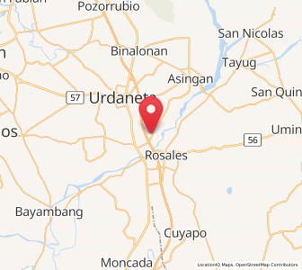 Map of Caramutan, Ilocos