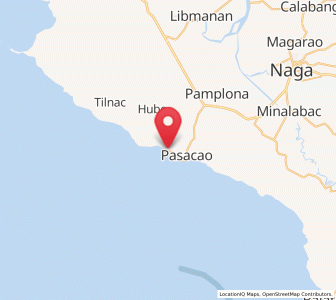 Map of Caranan, Bicol
