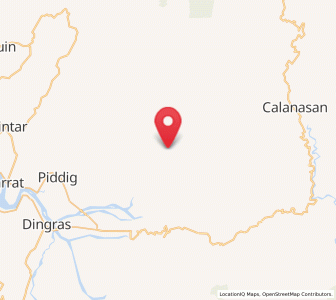Map of Carasi, Ilocos