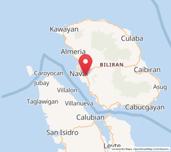 Map of Caraycaray, Eastern Visayas