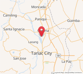 Map of Cardona, Central Luzon