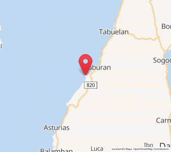 Map of Carmelo, Central Visayas