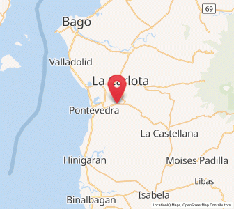 Map of Carmen Grande, Western Visayas