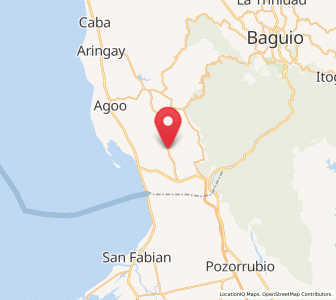 Map of Caronoan West, Ilocos